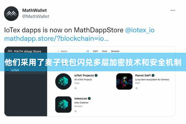 他们采用了麦子钱包闪兑多层加密技术和安全机制